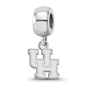 Sterling Silver University of Houston XS Dangle Bead Charm